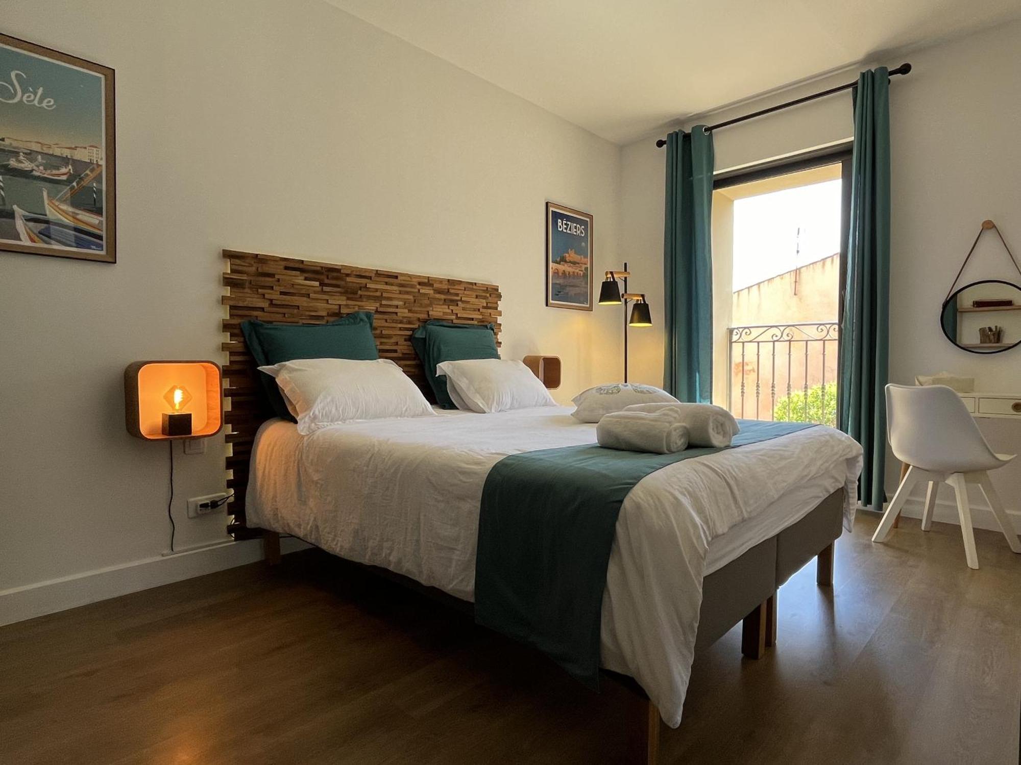 Les Gites De Monte Blanco Les Chambre D'Hotes Montblanc Bagian luar foto