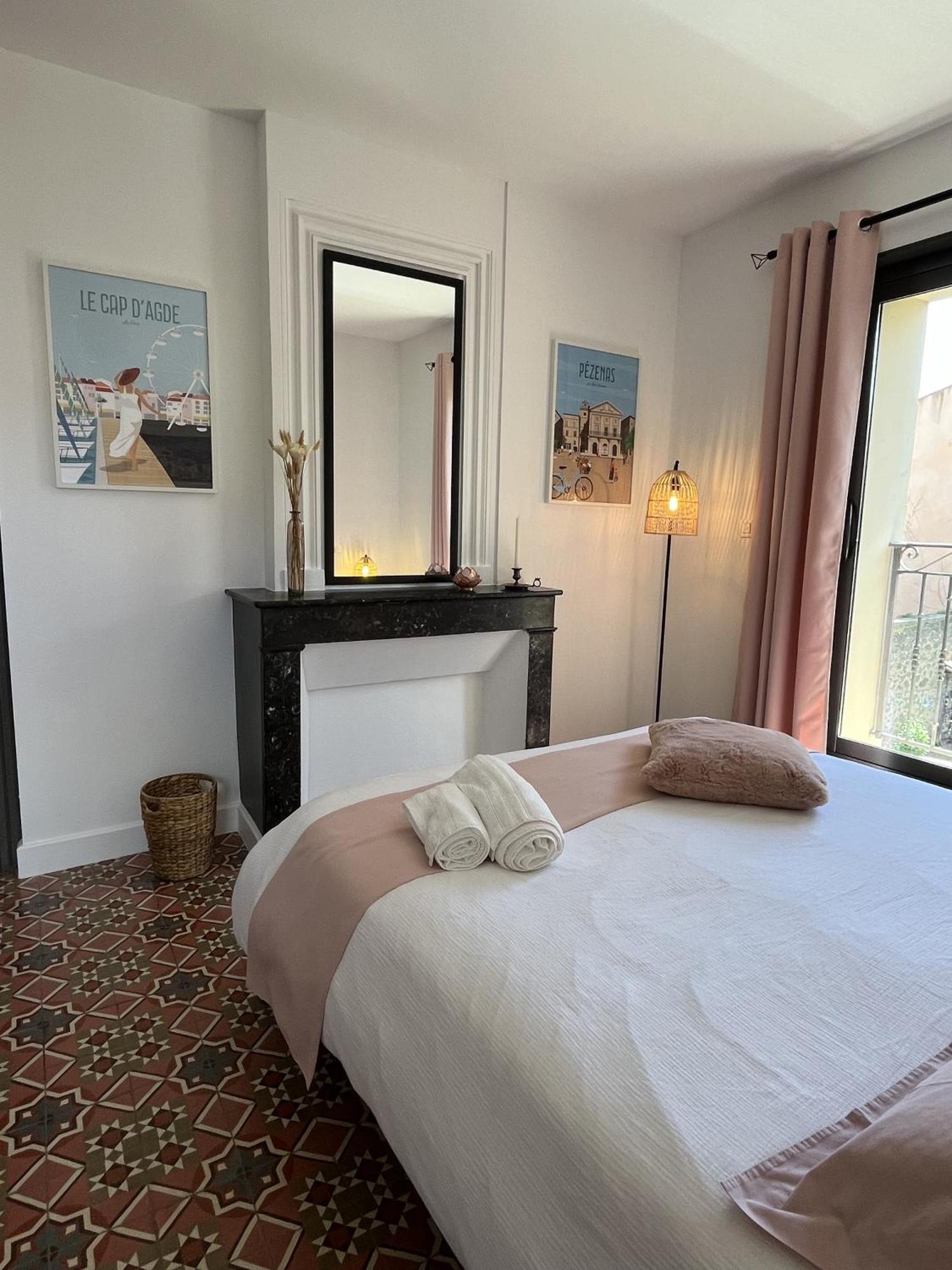 Les Gites De Monte Blanco Les Chambre D'Hotes Montblanc Bagian luar foto